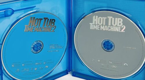 Hot Tub Time Machine 2 (Blu-ray/DVD, 2015) Comedy/Sci-fi 2-Disc Set En/Fr *GR1