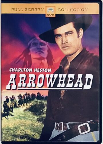 Arrowhead (DVD, 2004) Charlton Heston Full Screen Color 1953 *GR1 Default Title