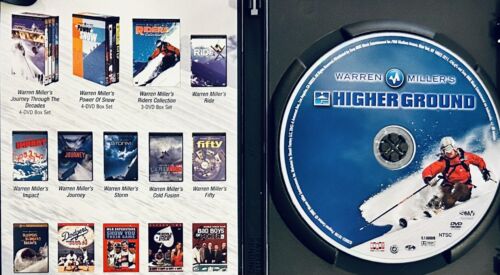 Warren Miller's Higher Ground (DVD, 2005) w/ Insert Collector's Edition OOP *GR1