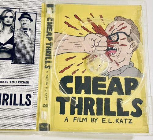 Cheap Thrills (DVD, 2013) w/ Booklet Unrated Pat Healy Draft House Films No. 18