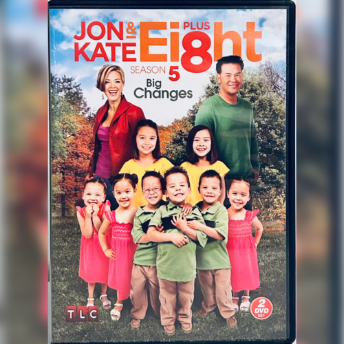 Jon and Kate Plus Eight: Season 5 (DVD 2009) 2-Disc Set eOne Reality TV TLC *001