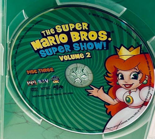 The Super Mario Bros. SUPER SHOW! Volume 2 (DVD) Animation - DISC 3 ONLY *001