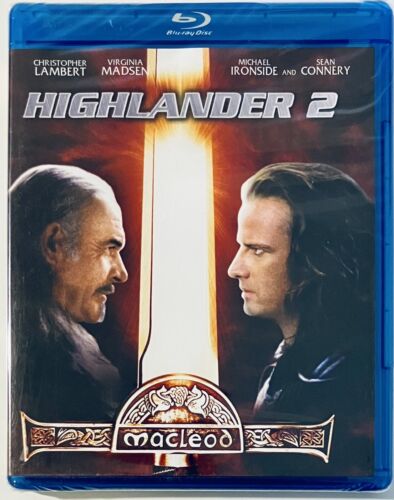 Highlander 2 (Blu-ray, 2010) Lionsgate Sci-Fi Action RARE OOP Brand NEW *GR3