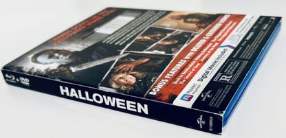 Halloween (Blu-ray/DVD, 2018) 2-Disc Set w/ Slipcover Horror En/Fr/Sp*GR1