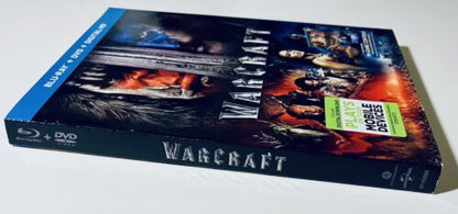 Warcraft (Blu-ray + DVD) 2-Disc Set Box Set - NO CARDS Bilingual *PC1