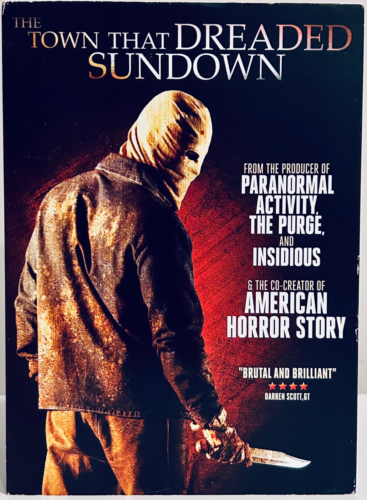 The Town That Dreaded Sundown (DVD, 2014) w/ Slipcover Horror/Mystery VEI*001