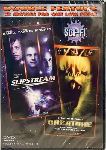 Slipstream And Creature DVD Double Feature Slimcase Sci-Fi Klaus Kinski OOP NEW Default Title