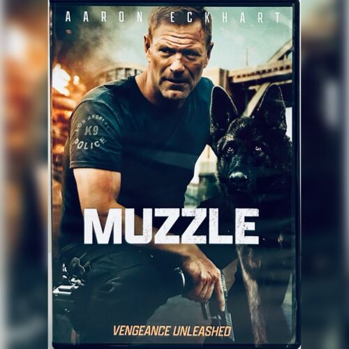 Muzzle (DVD 2023) Action/Thriller Aaron Eckhart Stephen Lang RLJE Films*GR1