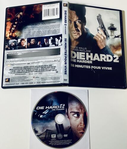 Die Hard 2: Die Harder (DVD, 2013) Bilingual Widescreen Action *HF1