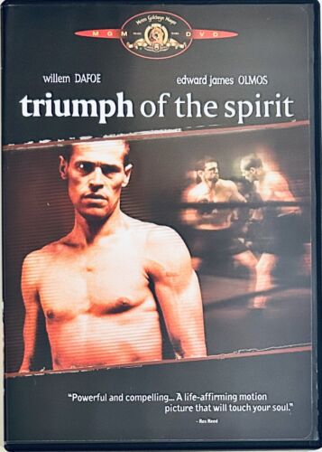 Triumph Of The Spirit (DVD, 2002) w/ Insert Willem Dafoe 1989 MGM Video En/Sp