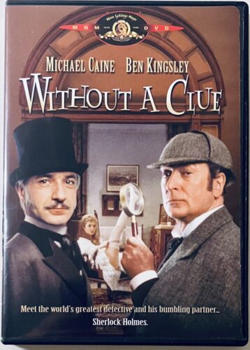 Without a Clue (DVD, 2004) Michael Caine Comedy MGM OOP*GR3 Default Title