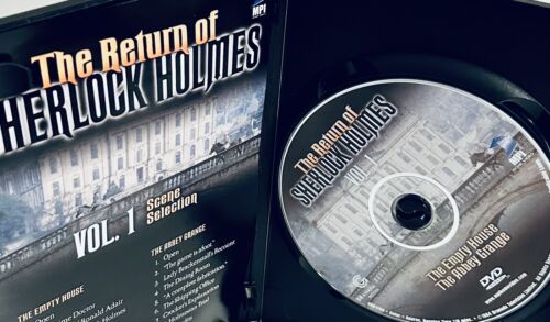 The Return Of Sherlock Holmes (DVD, 1986) Vol. 1 Crime/Mystery TV Series *GR1