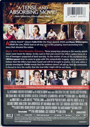 Devil’s Knot (DVD 2013) Image Entertainment Crime/Thriller Colin Firth OOP*GR1