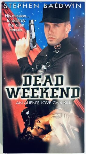 Dead Weekend (VHS, 1995) Sci-fi/Thriller Stephen Baldwin Lionsgate RARE *GR1