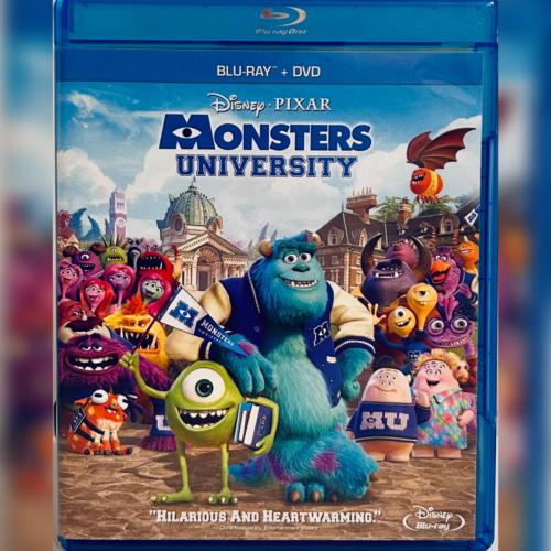 Monsters University (Blu-ray/DVD 2013) 3-Discs Disney Animation/Comedy En/Fr/Sp