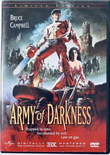 Army of Darkness (DVD, 1999) Anchor Bay 2-Disc Set, Limited No. Special Ed. *ED1