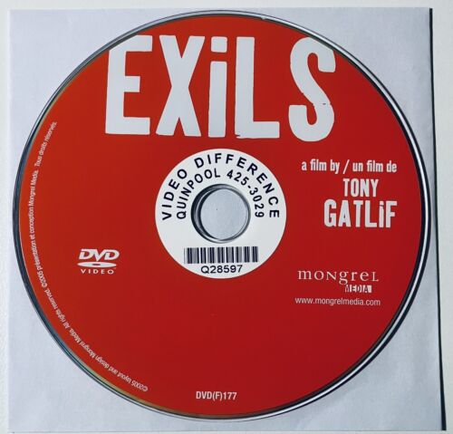 Exiles (DVD, 2006) 🚨Disc ONLY - French w/ English Subs - Region 1 NR *N23