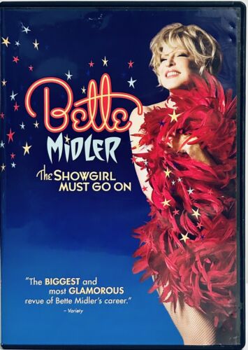 Bette Midler: The Showgirl Must Go On (DVD, 2010) Comedy/Musical Image Ent. OOP