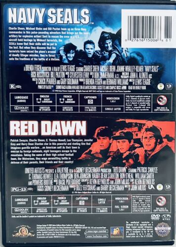 Navy Seals/Red Dawn (DVD, 2006) 2- Disc Set Double Feature 80s 90s Action