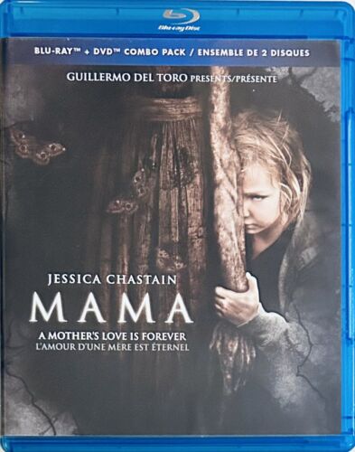 Mama (Blu-ray + DVD, 2013) w/ OOP Slipcover 2-Disc Set Horror En/Fr *A11