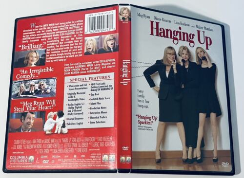 Hanging Up (DVD 2000) w Insert Special Edition Comedy Diane Keaton, Meg Ryan*GR3