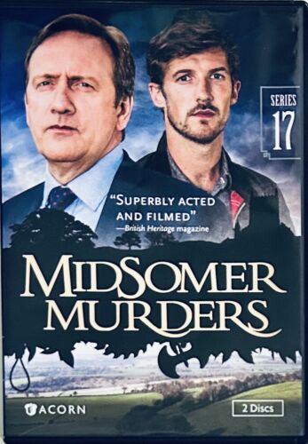 Midsomer Murders (DVD, 2015) 2-Disc Set RLJE Acorn Series 17 Region 1 NTSC *GR1