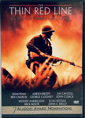 The Thin Red Line (DVD, 1998) w/ Insert War, Widescreen 20th Century Fox OOP*BF1