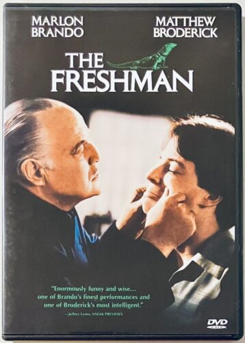 The Freshman (DVD, 1998) w/ Insert Tristar Pictures Marlon Brando Bilingual *GR3 Default Title