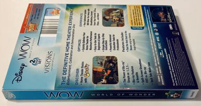 Disney WOW: World of Wonder DVD w/ Slipcover & Inserts 2-Disc Set Home Theater