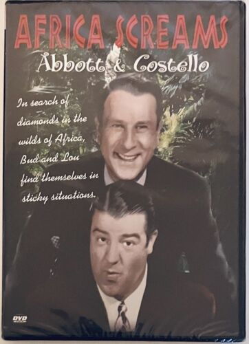 Africa Screams - (DVD 1948) Abbott & Costello Comedy BRAND NEW *GR3