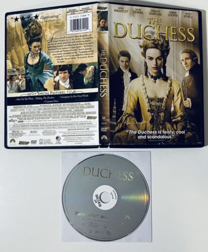 The Duchess (DVD, 2008) Keira Knightley Drama Biography ENG/FRN/SPN*GR3