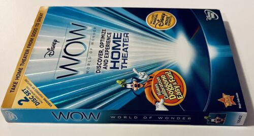 Disney WOW: World of Wonder DVD w/ Slipcover & Inserts 2-Disc Set Home Theater