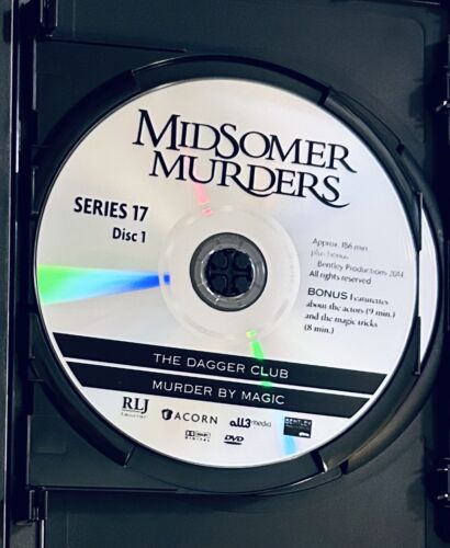 Midsomer Murders (DVD, 2015) 2-Disc Set RLJE Acorn Series 17 Region 1 NTSC *GR1