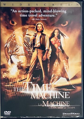 The Time Machine (DVD, 2002) Widescreen Steampunk Sci-Fi Action w/ Insert *WM1