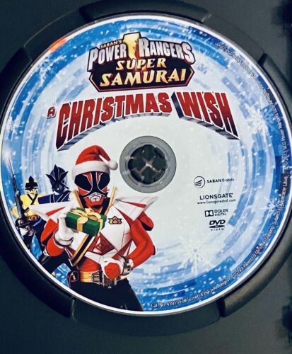 Power Rangers Super Samurai - A Christmas Wish (DVD 2013) Lionsgate Full Screen