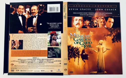 Midnight in the Garden of Good and Evil (DVD, 1998) Special Edition Snapcase*GR3