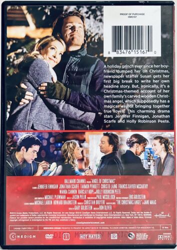 Angel of Christmas (DVD 2015) Romance/Drama Jennifer Finnigan Hallmark Channel