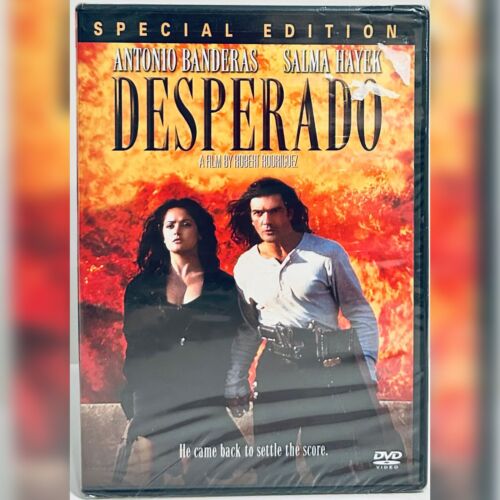 Desperado (DVD, 2003) Special Edition Antonio Banderas 1995 Action/Western NEW