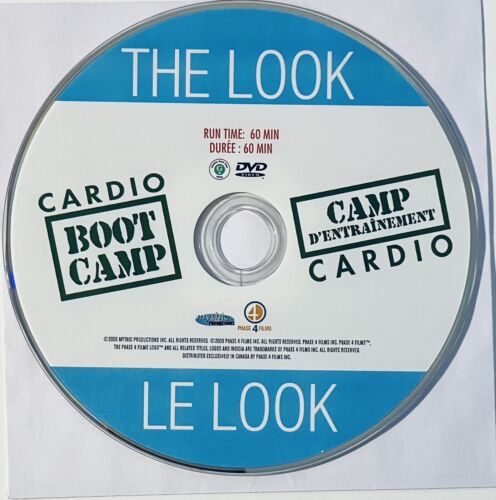 THE LOOK: Cardio Boot Camp (DVD, 2007) Fitness Exercise *GR3