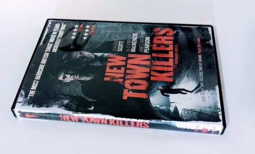 New Town Killers (DVD, 2010) w/ Insert Cult Crime Thriller Region 1 RARE OOP