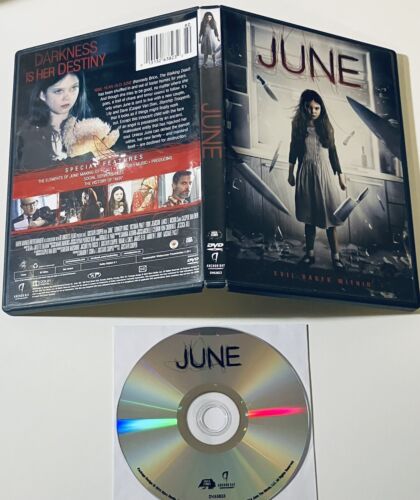 June (DVD, 2015) Horror Anchor Bay Raven Banner Widescreen OOP *RG3