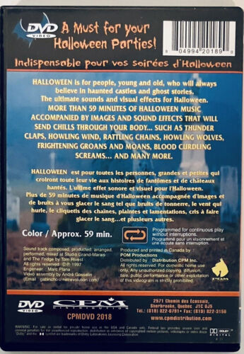 Halloween: A Must for Your Halloween Parties (DVD) Audio Visual Ambiance OOP*RG3