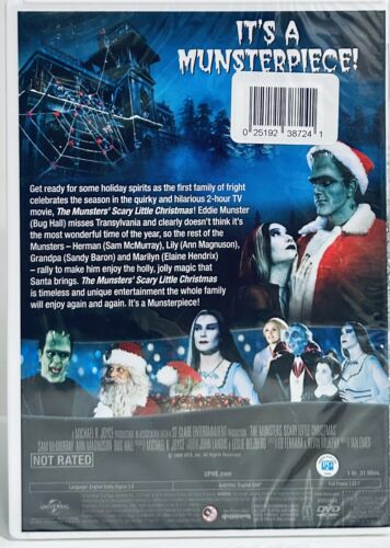 The Munsters Scary Little Christmas (DVD, 2016) Horror/Comedy 1996 Brand NEW*GR1