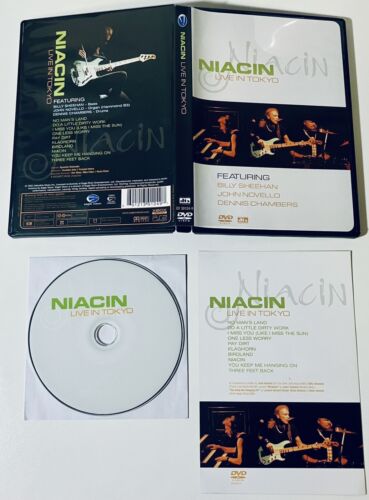 Niacin - Live! In Tokyo (DVD) Billy Sheehan/Dennis Chambers w/ Inserts *WD1 Default Title