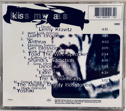 Kiss My Ass: Classic Kiss Regrooved (CD 1994) Various Artists *FREE CDN Shipping