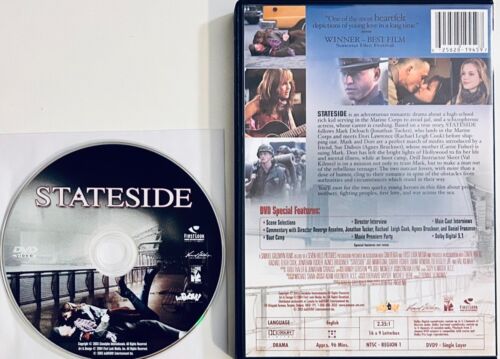 Stateside (DVD, 2004) Drama/Romance Val Kilmer, Carrie Fisher, Kaboom! OOP