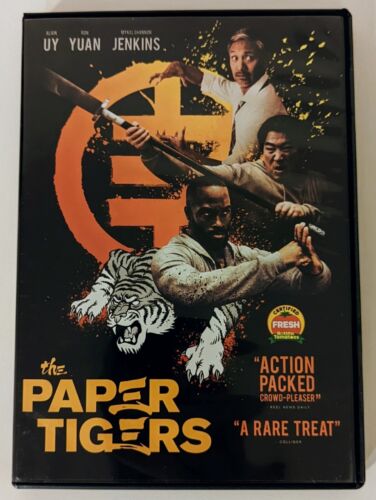 The Paper Tigers (DVD, 2020) w/ Insert Well Go USA Action Comedy Ron Yuan