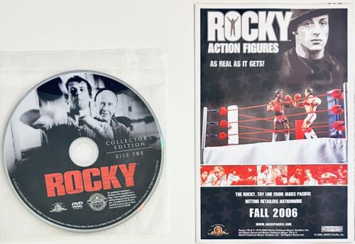 Rocky (DVD, 2007) 2-Discs & Insert ONLY / NO CASE/ART* Collectors Edition 1976