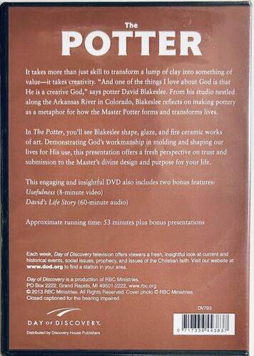 The Potter Reflectios Of A Master Artisan (DVD, 2013) TV Biography Brand NEW*GR1