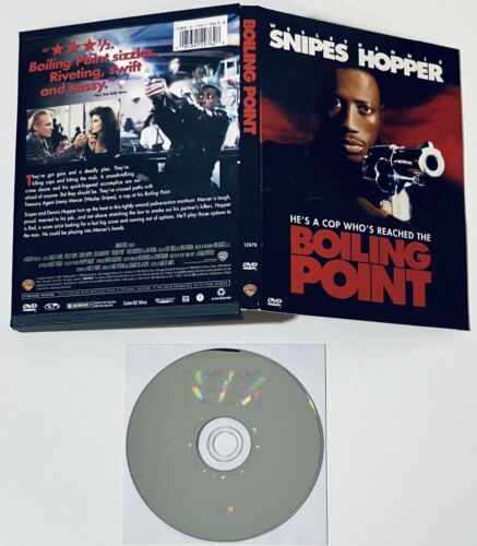 Boiling Point (DVD, 1998) Wesley Snipes, Dennis Hopper Snapcase Actiom *GR3